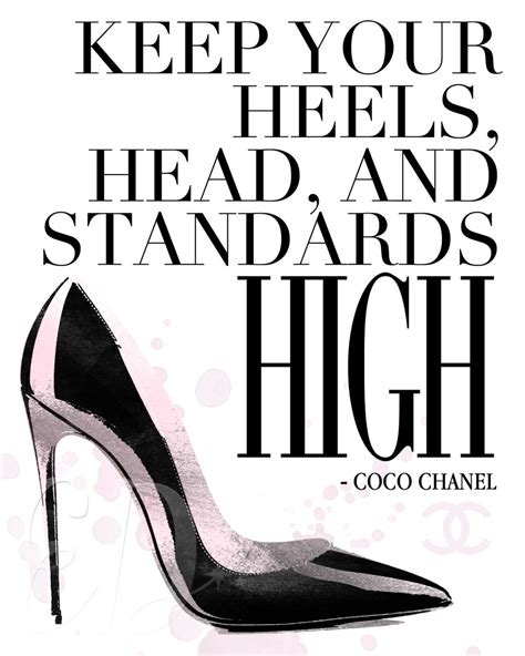 quote coco chanel|coco chanel quotes high heels.